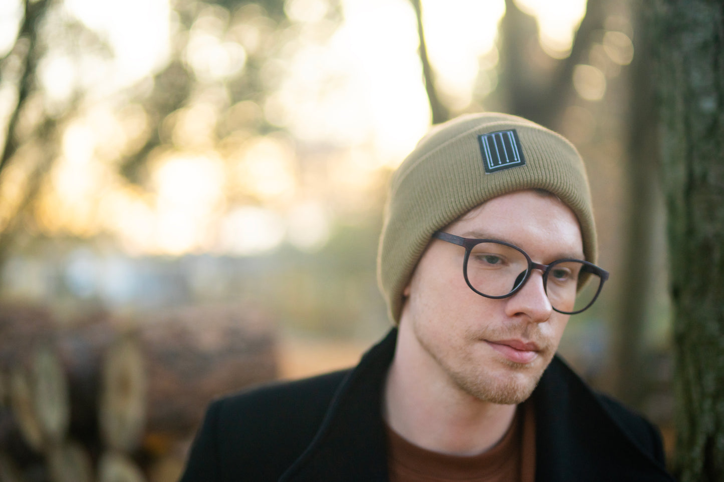 Tan Beanie