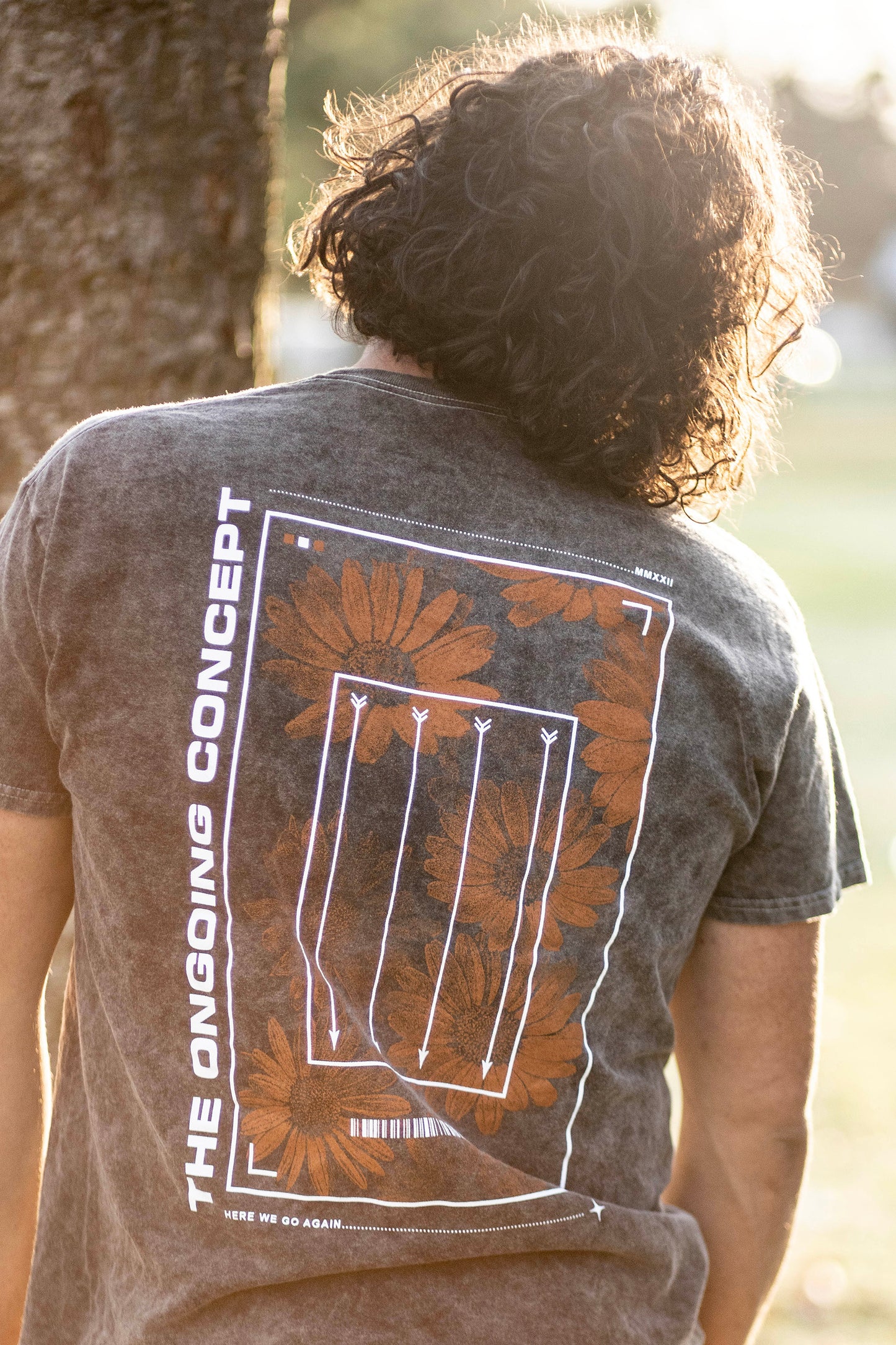 Mineral Wash T-Shirt (front and back design)