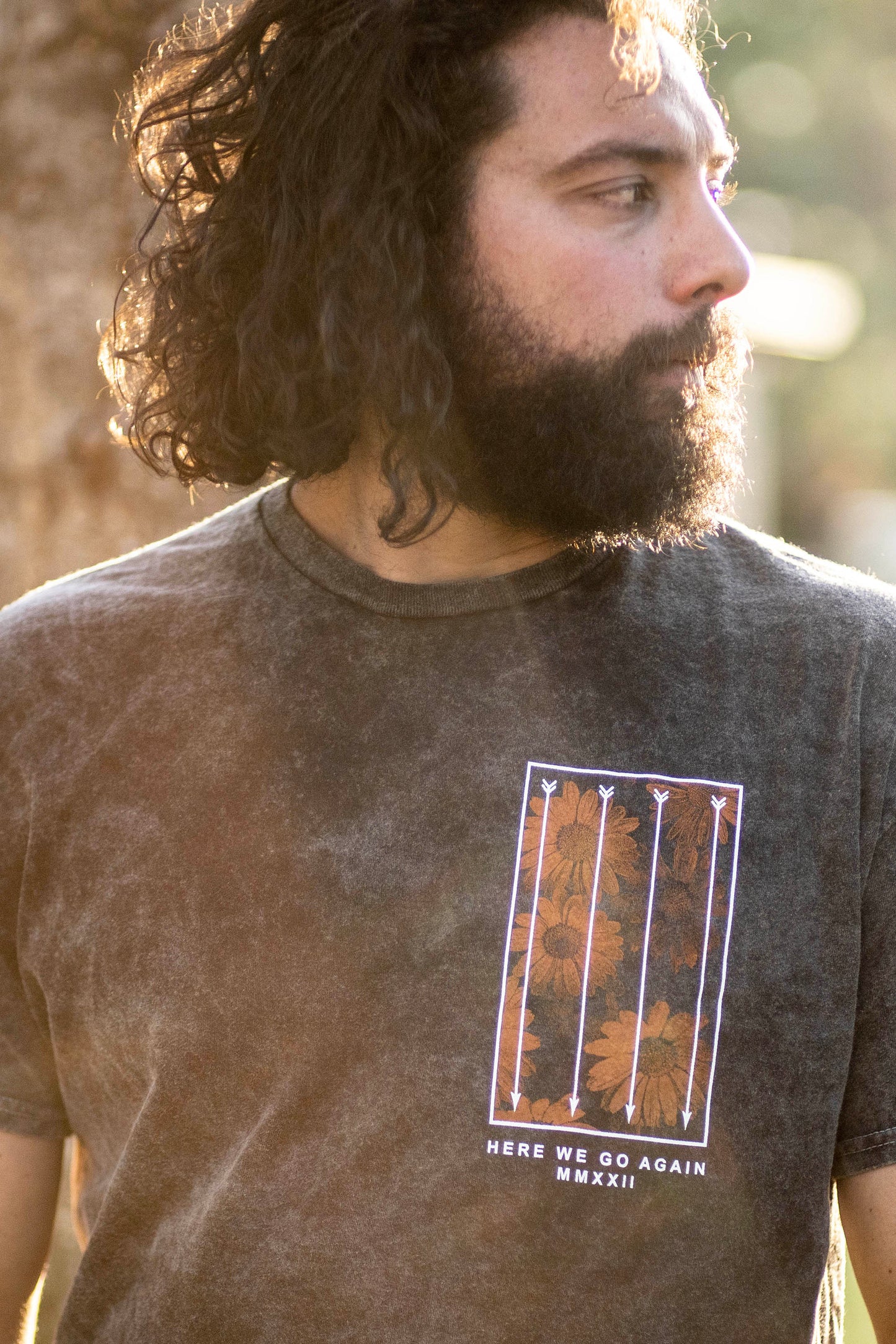 Mineral Wash T-Shirt (front and back design)